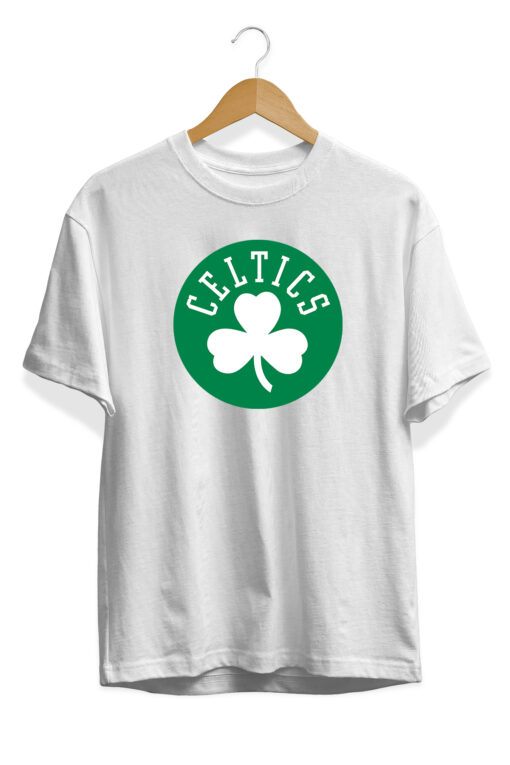 Boston Celtıcs Logo Baskılı Ünisex Tişört