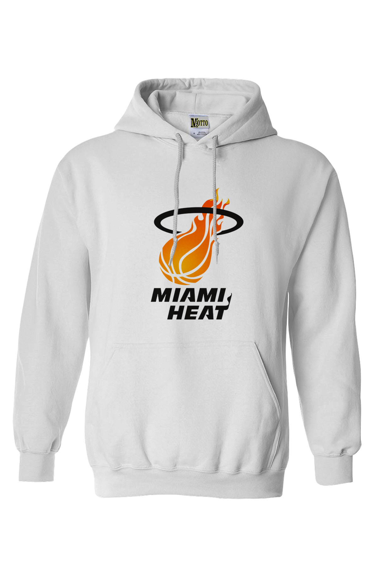 Beyaz Kapüşonlu Mıamı Heat Sweatshırt hoodie Bay Bayan Kapüşonlu Sweatshirt