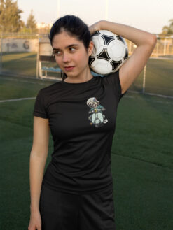 Vespa Kullanan Motorcu İskelet Adam Skull Tişörtü