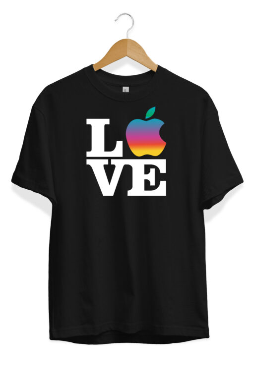 Apple Logolu Ünisex Tişört