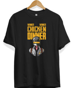 Winner Dinner Pubg Oyunçu Tişörtü