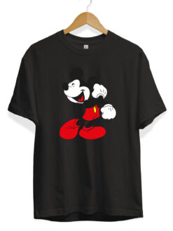 Mickey Mouse Çizgi filim Görselli Ünisex Tişört