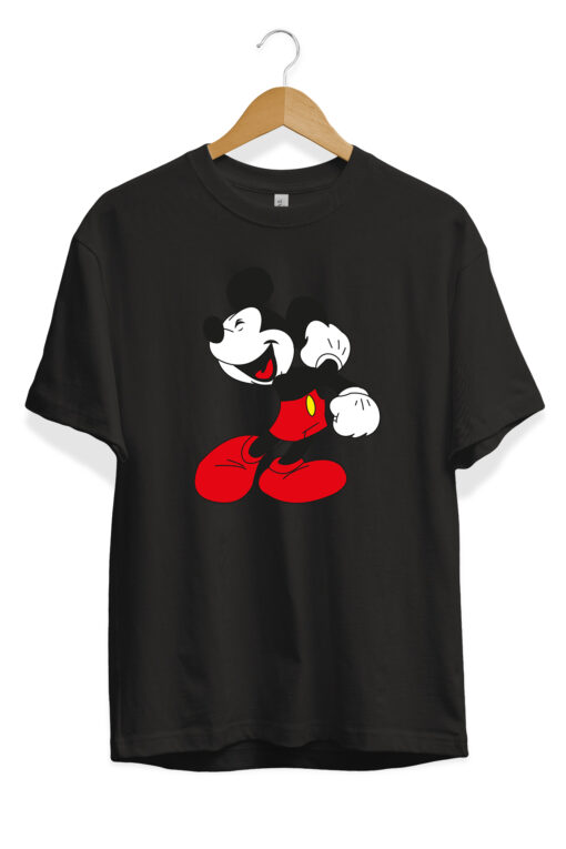 Mickey Mouse Çizgi filim Görselli Ünisex Tişört
