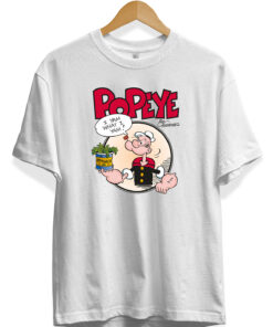 Popoye Temelreis Çizgifilim Tişörtü
