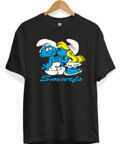 Smurfs Şirinler Çizgi Filim Tişörtü