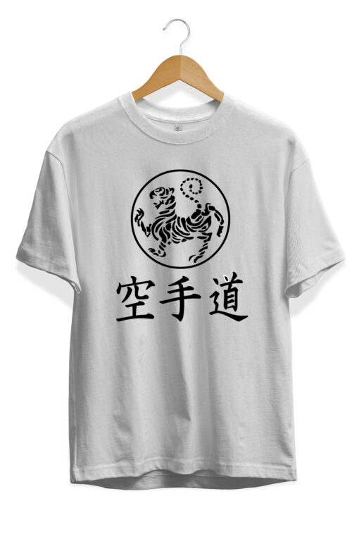 Shotokan-Tiger-Karate-Do-Kanji Ünisex Tişört
