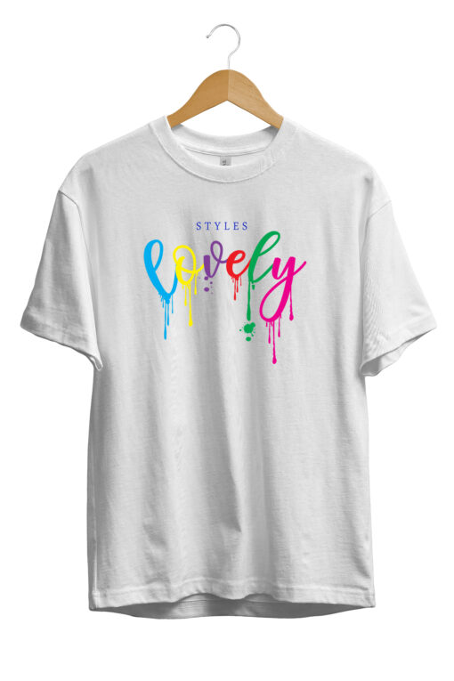 Styles Lovely Yazılı Tişört