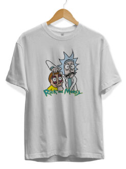 Siyah Beyaz Tişört Erkek kadın Tişört