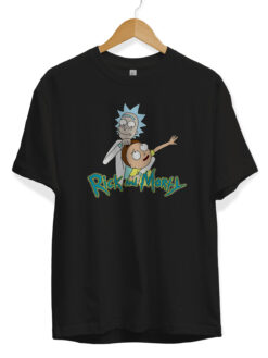 Siyah Beyaz Kadın Erkek Tişört