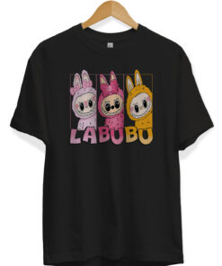 Labubu siyah Tişört