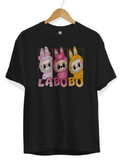 Labubu siyah Tişört