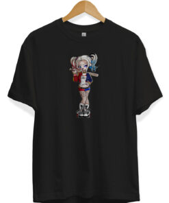 Harley Quinn Shirt Siyah