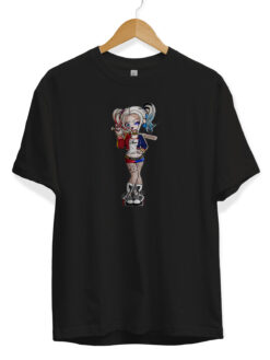 Harley Quinn Shirt Siyah