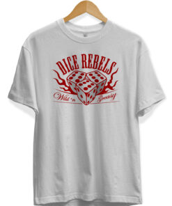 Dice Rebels Zar Baskılı Tişört