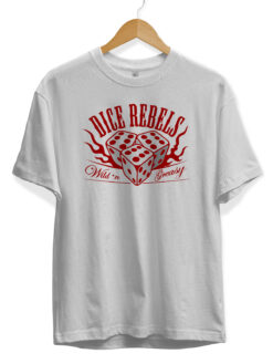 Dice Rebels Zar Baskılı Tişört