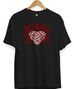 Zar Baskılı Siyah Tişört