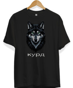 Kurt Baskılı Bay Bayan Tişört