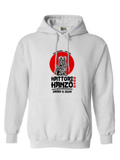 Erkek Kadın kapüşonlu Beyaz