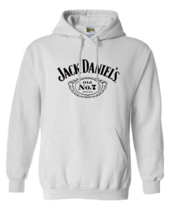 Kadın Erkek Kapüşonlu Beyaz Hoodie