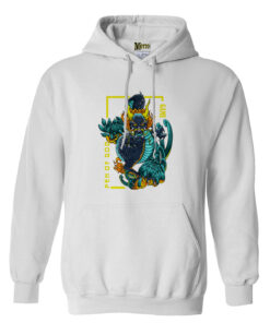 Kan Erkek Beyaz Kapüşonlu, Hoodies