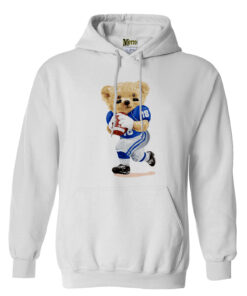 Kadın Erkek beyaz Kapüşonlu