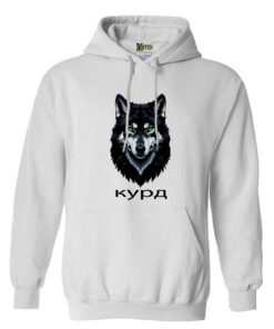 Kadın erkek Beyaz Kapüşonlu