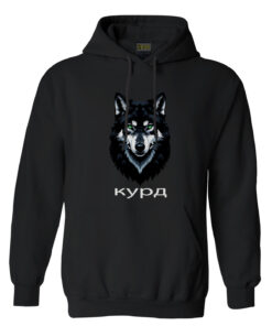 Siyah Ünisex Kapüşonlu