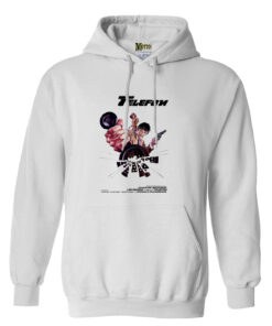 Bay Bayan Kapüşonlu beyaz