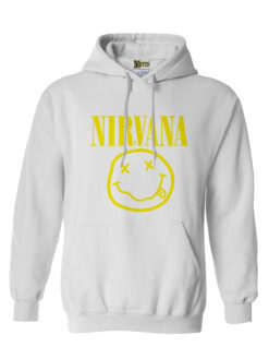 Nirvana beyaz kapüşonlu