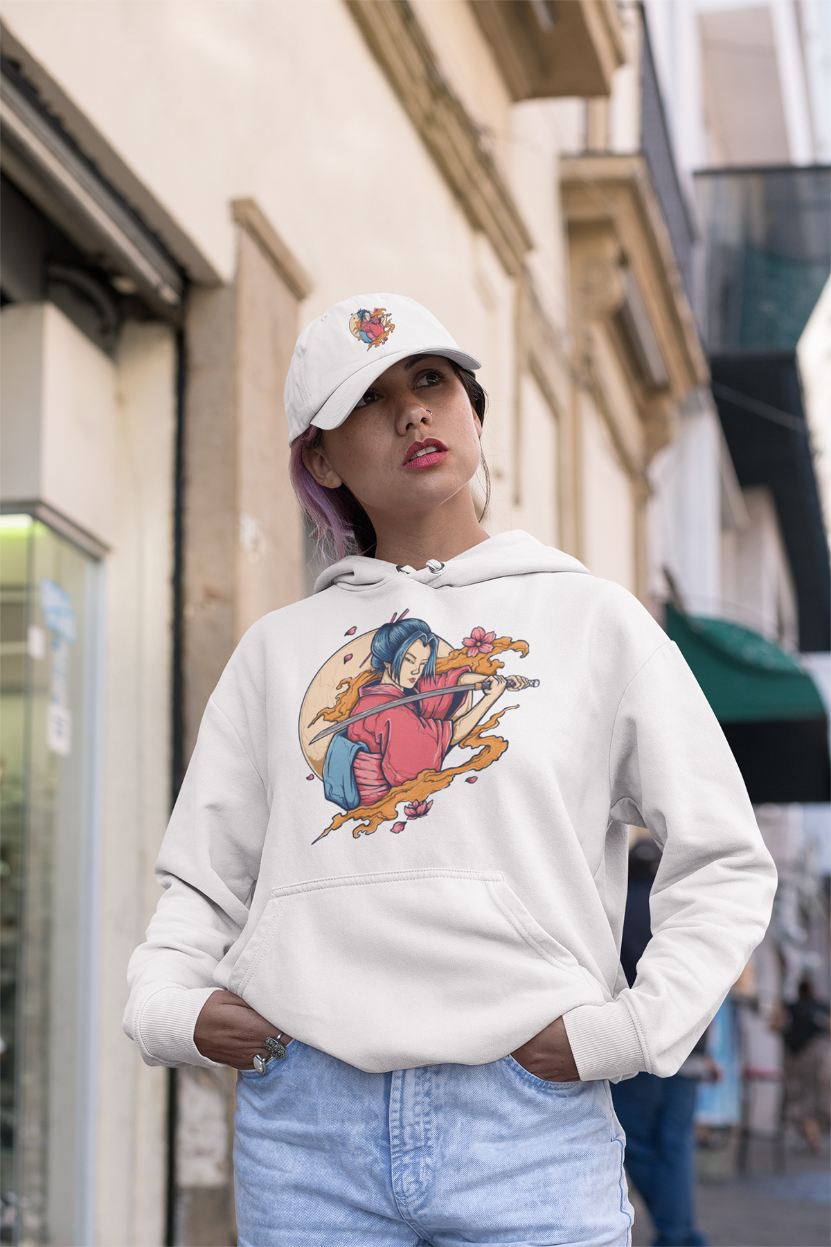 Kadın Erkek Kapüşonlu