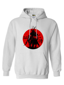 Samuray Savaşçı Kapüşonlu Sweatshirt