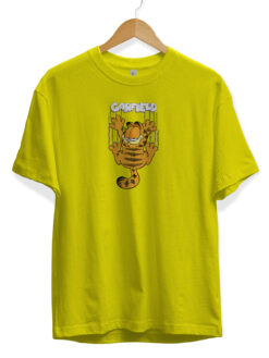 Garfield Baskılı Sarı Tişört