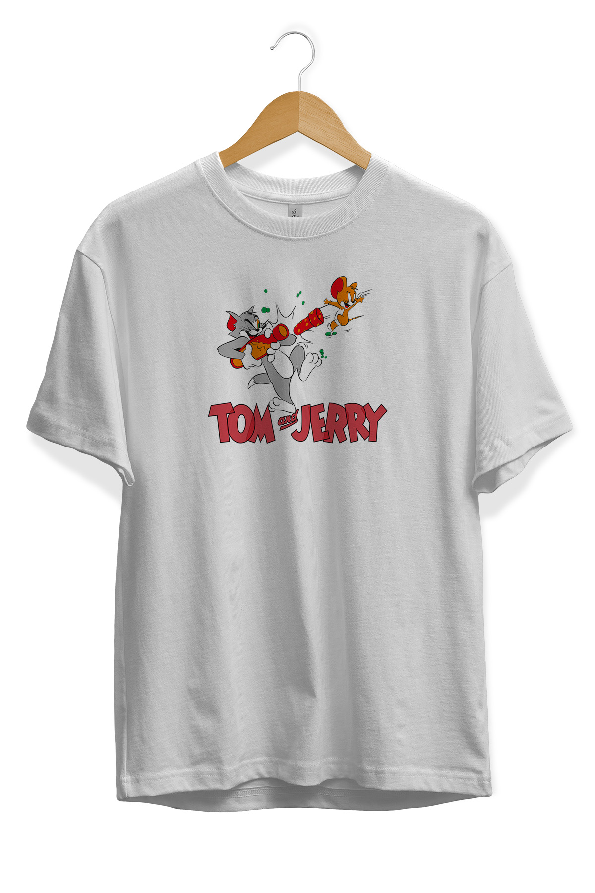 343-1-tom end jeriy Tom ve Jeryy Tişört