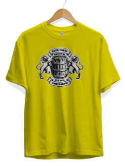 Amsterdam beer Sarı tişört