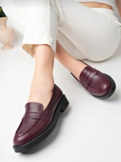 KADIN KAHVERENGİ LOAFER AYAKKABI